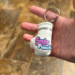 Kushy Punch Mini Boxing Glove Keychain